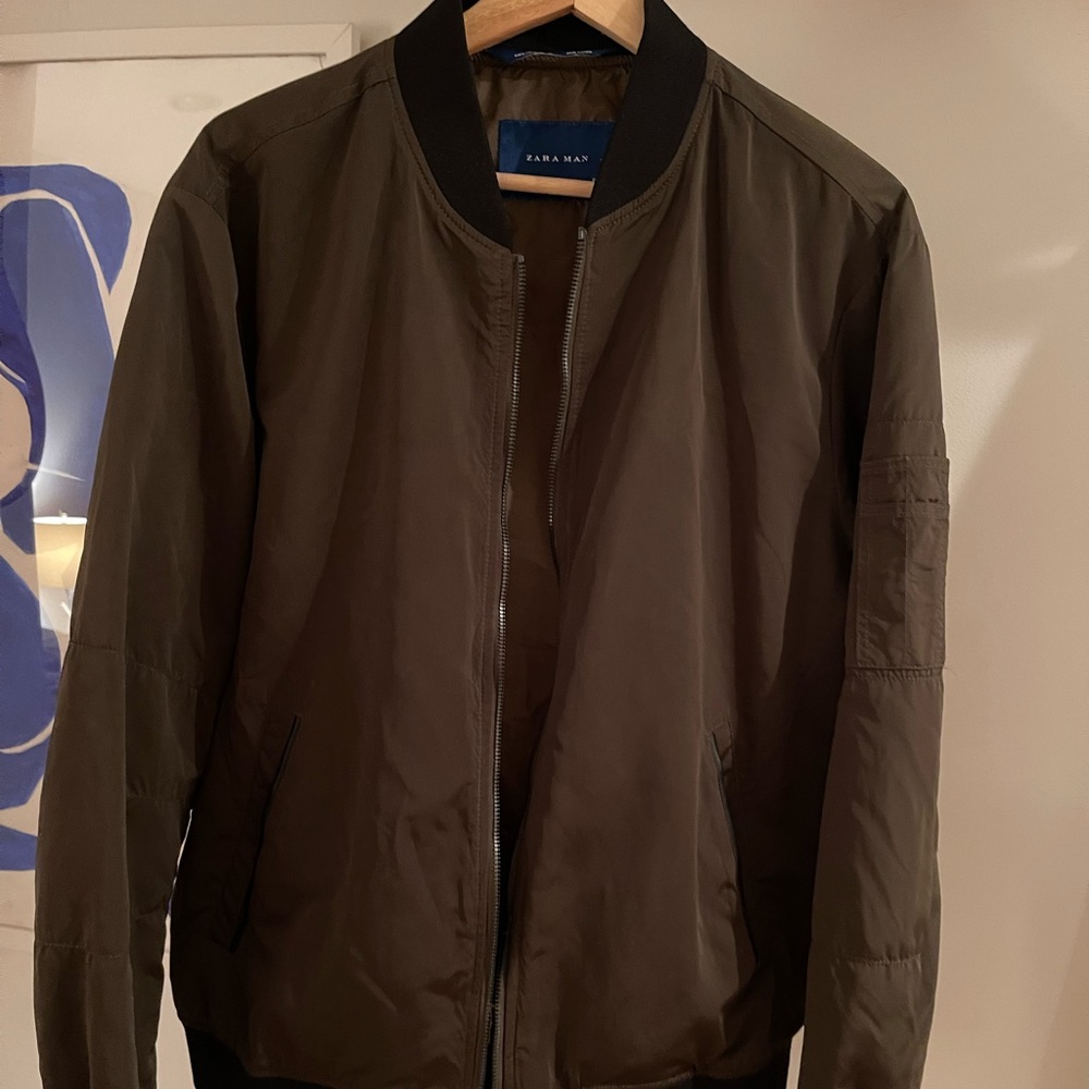 Zara Men’s Bomber Jacket